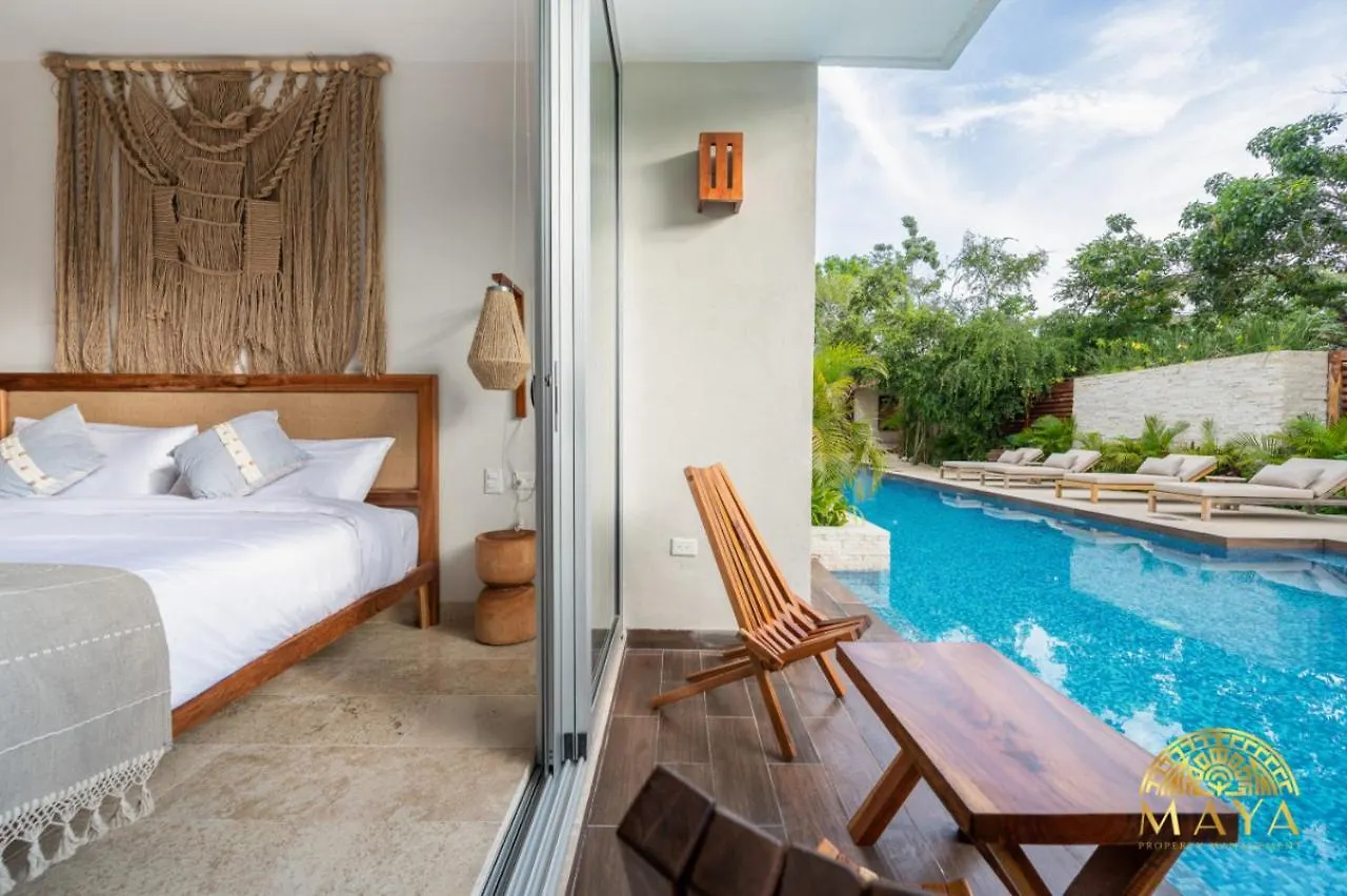 Nhoa 101B Lux 1Br Condo Pool Access In Aldea Zama Tulum