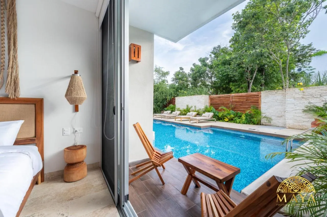 Nhoa 101B Lux 1Br Condo Pool Access In Aldea Zama Tulum 0*,
